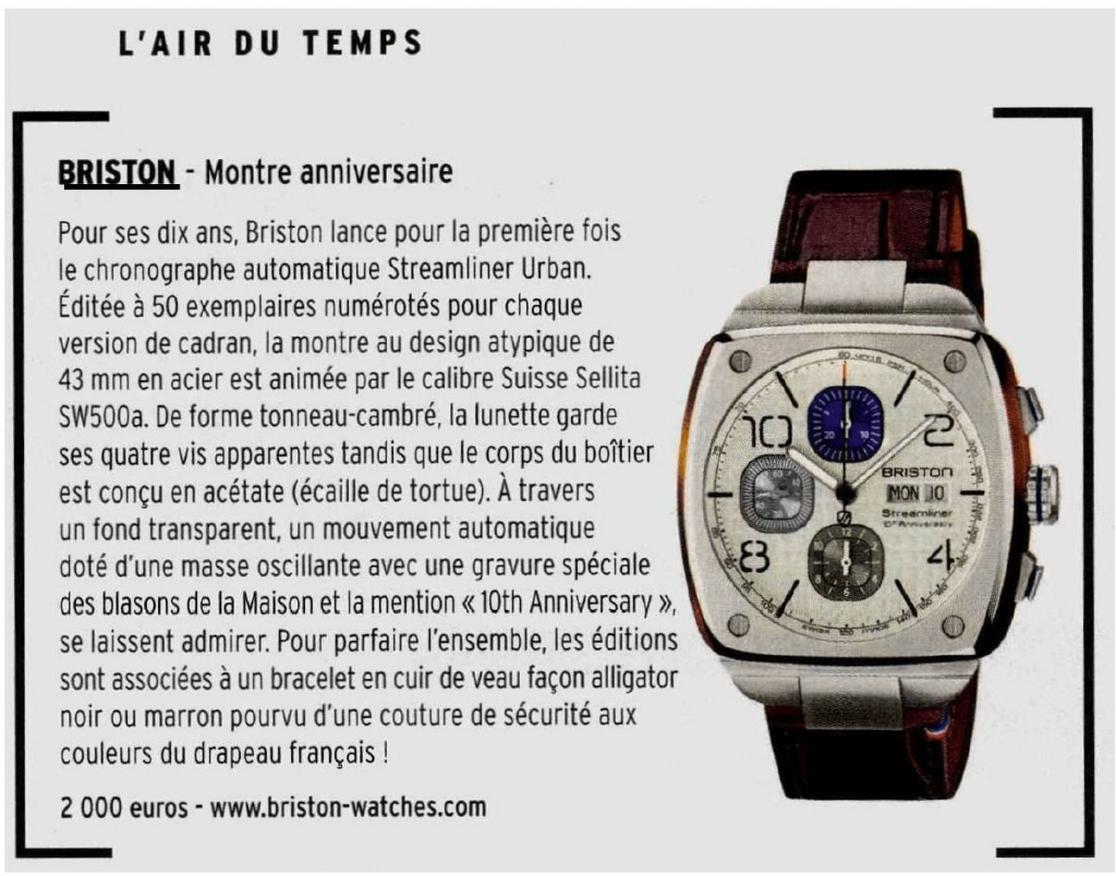Le Figaro Magazine- 2023-10-20- Montre Anniv